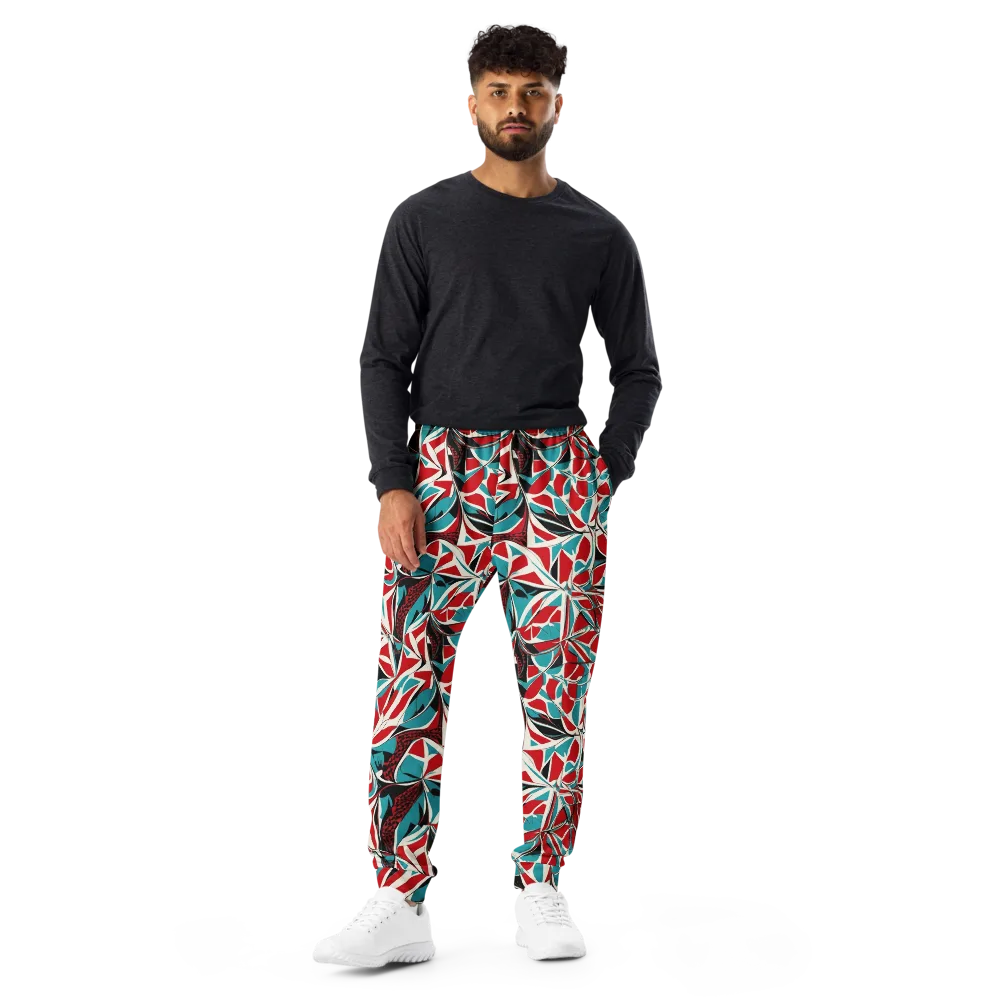 Crimson Tidal on Men's Joggers — Front