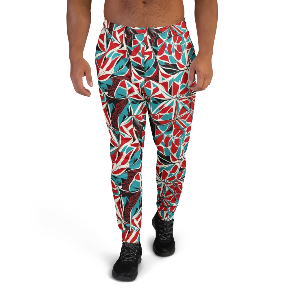 Crimson Tidal on Men's Joggers — Front