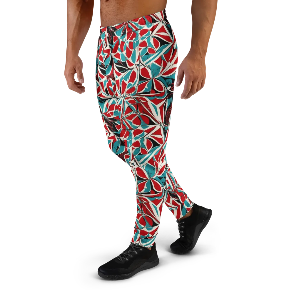 Crimson Tidal on Men's Joggers — Left