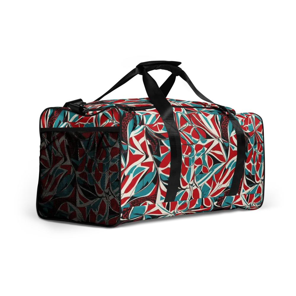 Crimson Tidal on Duffle Bag — Right Front