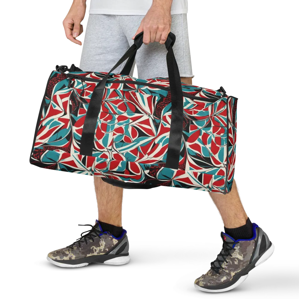 Crimson Tidal on Duffle Bag — Front