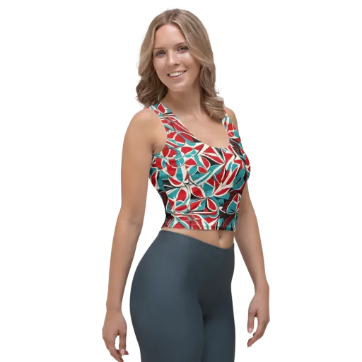 Crimson Tidal on a Crop Top