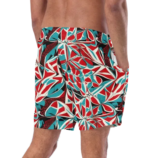 Crimson Tidal on a Swim Trunks