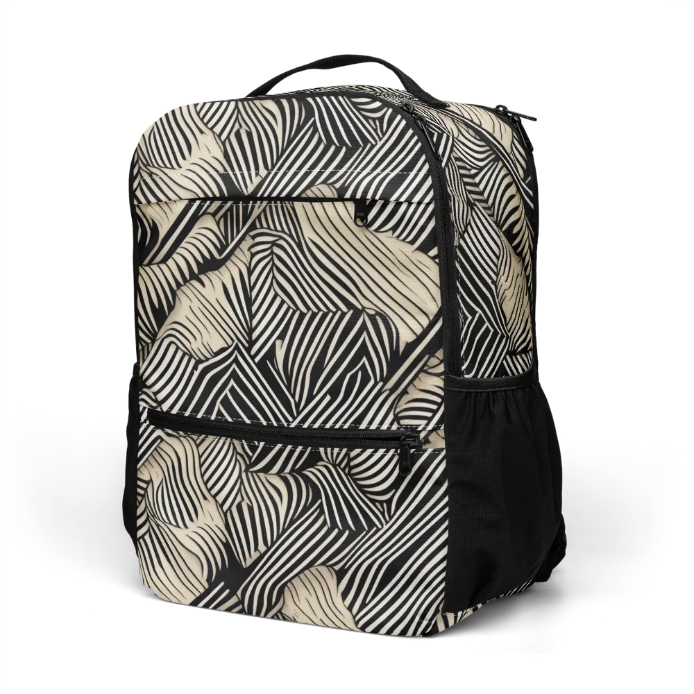Inkleaf Rhythm on Utility Backpack — Left Front