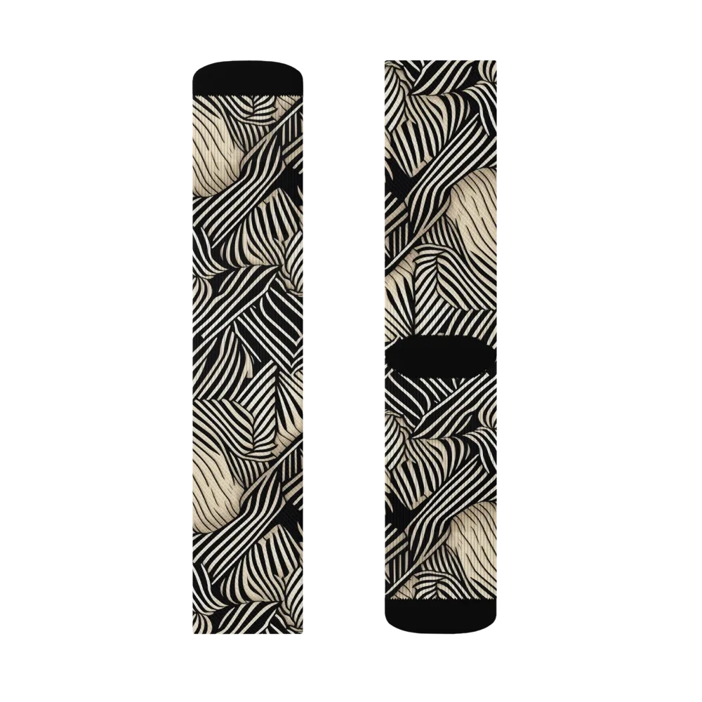 Inkleaf Rhythm on Socks — Right Sock