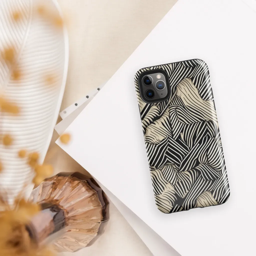 Inkleaf Rhythm on Tough Case for iPhone® — Front