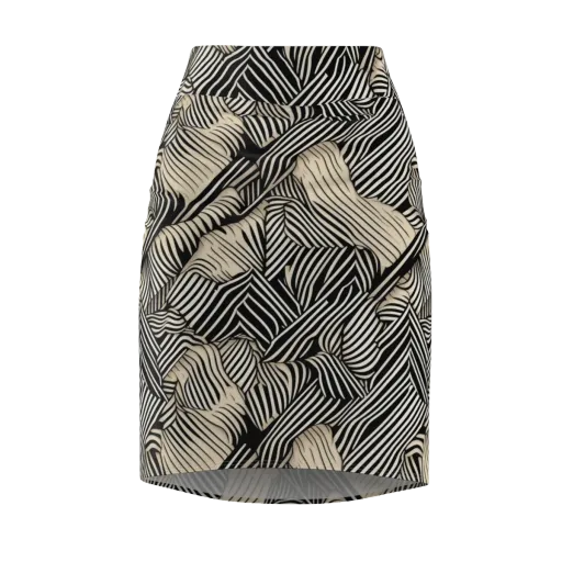 Inkleaf Rhythm on a Pencil Skirt