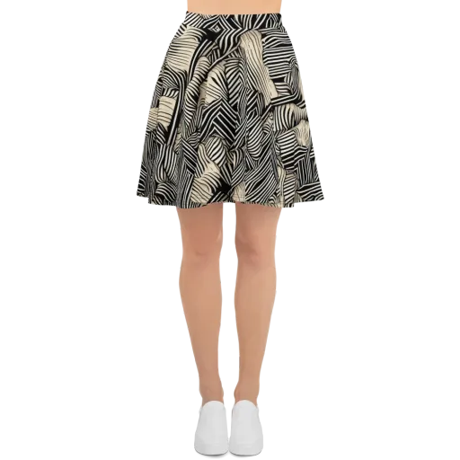 Inkleaf Rhythm on a Skater Skirt