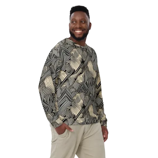Inkleaf Rhythm on a Sweatshirt