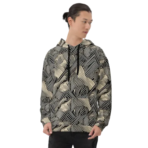 Inkleaf Rhythm on a Hoodie