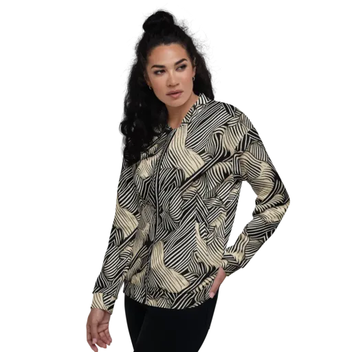 Inkleaf Rhythm on a Bomber Jacket