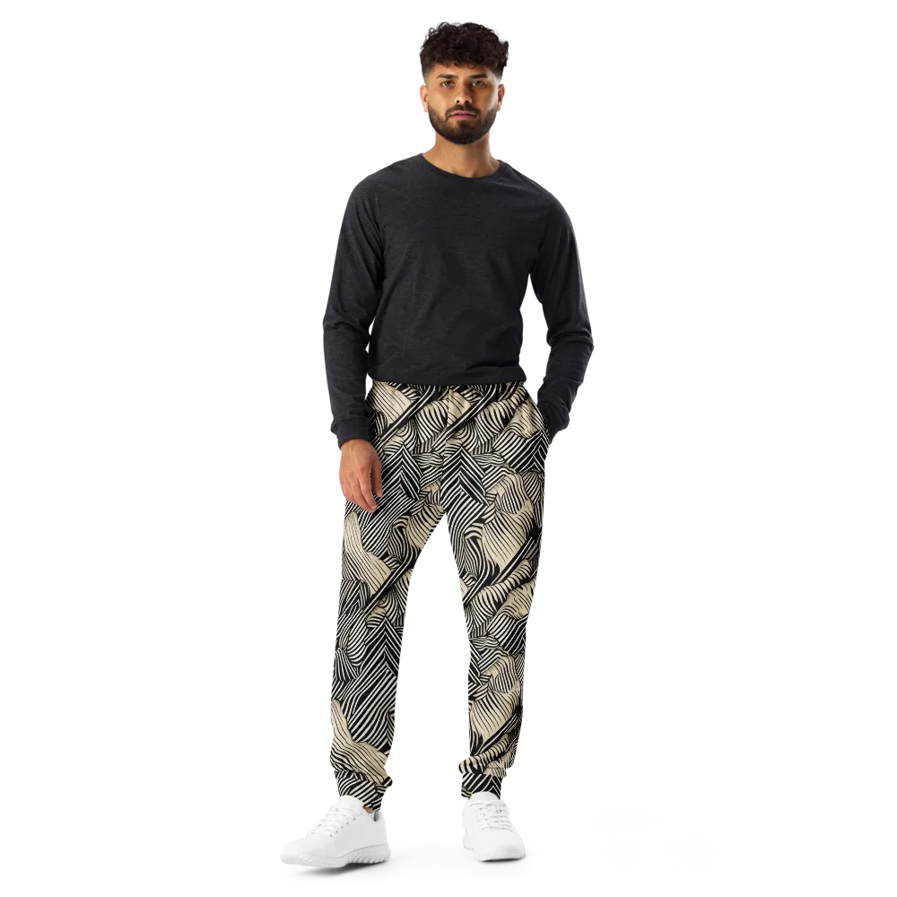Inkleaf Rhythm on Men's Joggers — Front