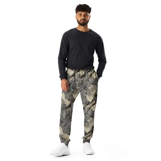 Inkleaf Rhythm on a Men's Joggers