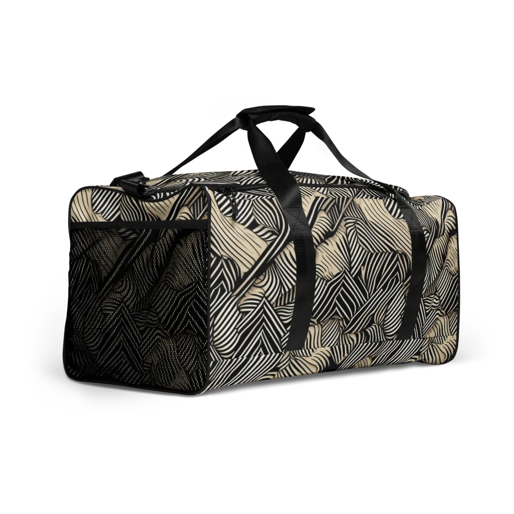Inkleaf Rhythm on Duffle Bag — Right Front