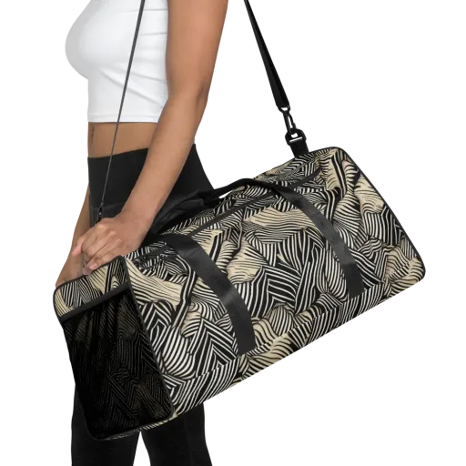 Inkleaf Rhythm on a Duffle Bag