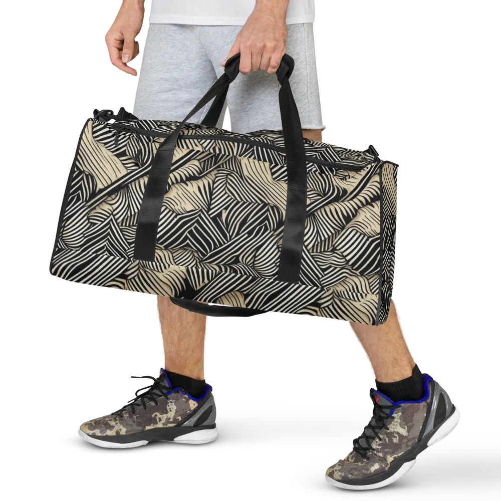 Inkleaf Rhythm on Duffle Bag — Front