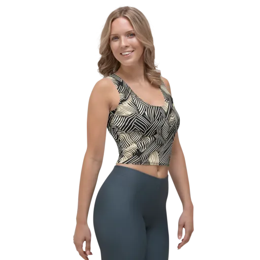 Inkleaf Rhythm on a Crop Top