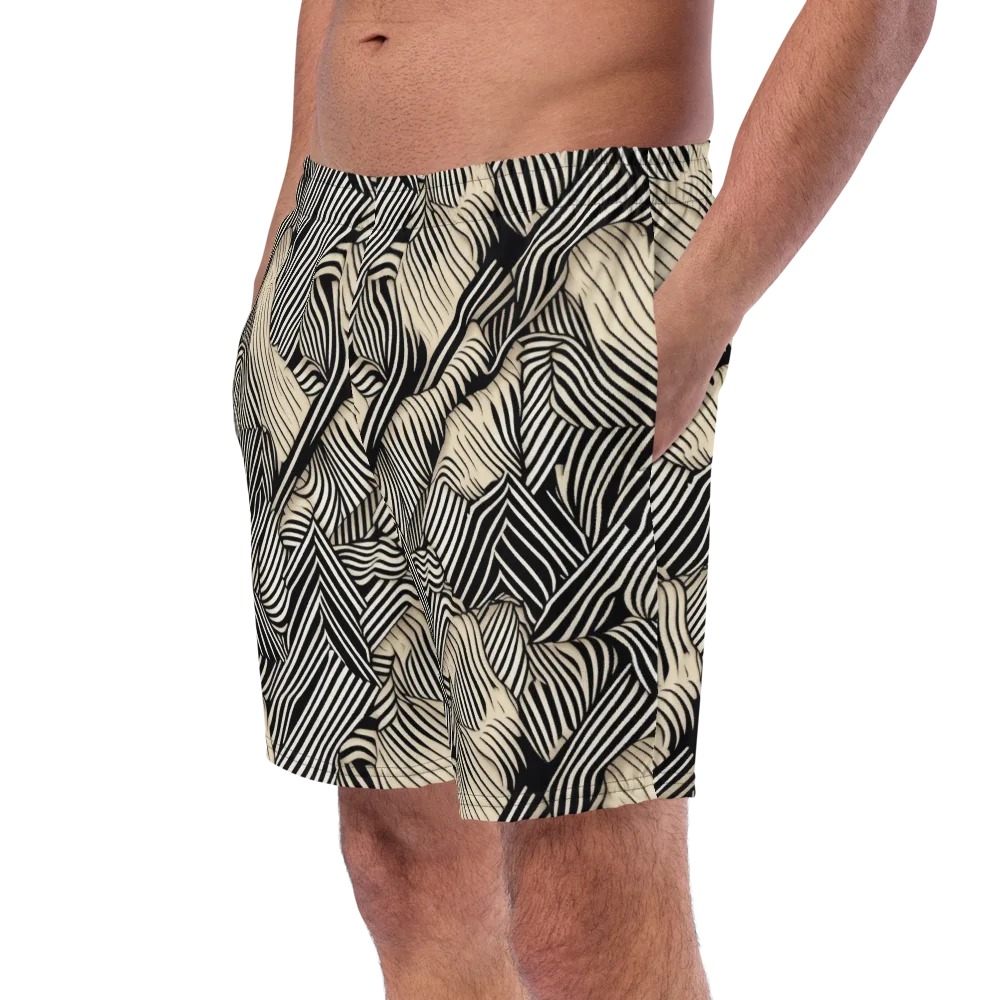 Inkleaf Rhythm on Swim Trunks — Left Front