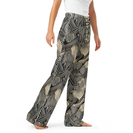 Inkleaf Rhythm on a Women's Pajama Pants