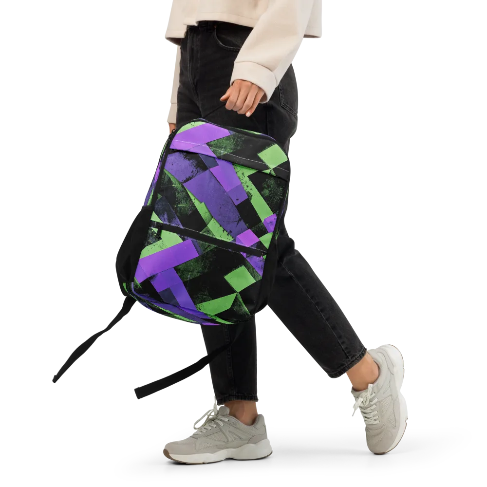 Electric Overlap on Utility Backpack — Front