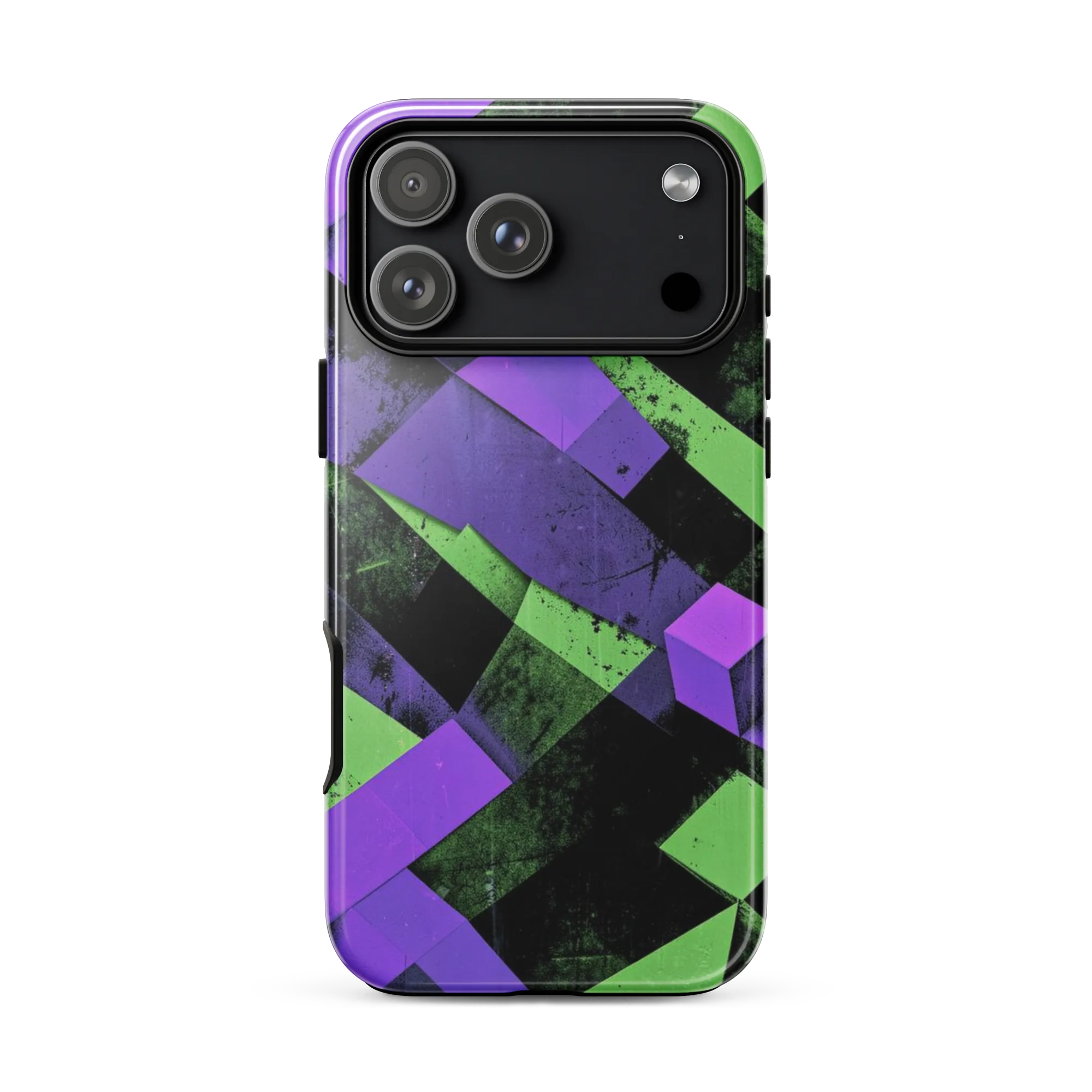 Electric Overlap on Tough Case for iPhone® — Front