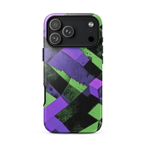 Electric Overlap on a Tough Case for iPhone®