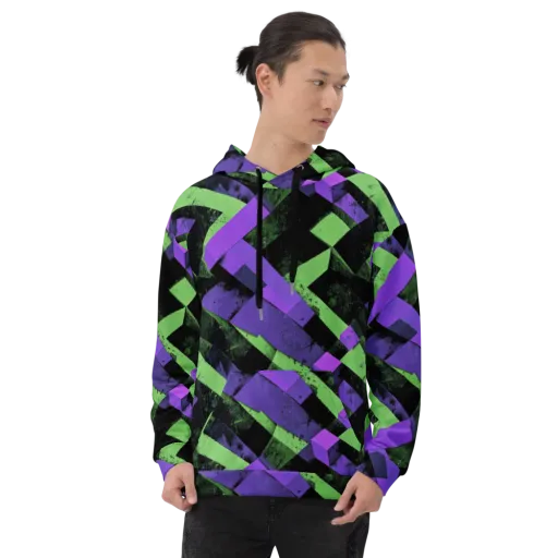 Electric Overlap on a Hoodie