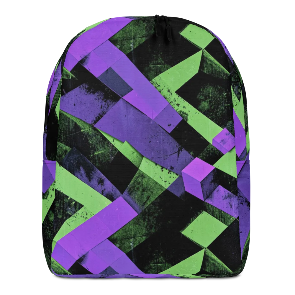 Electric Overlap on Minimalist Backpack — Front