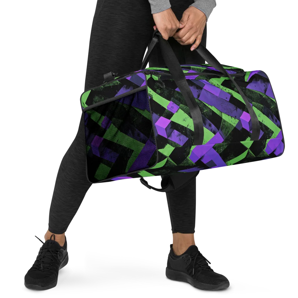Electric Overlap on Duffle Bag — Right Front
