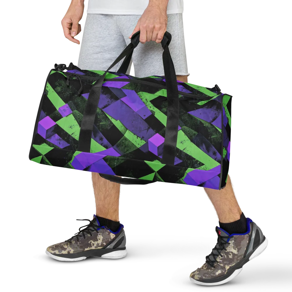 Electric Overlap on Duffle Bag — Front