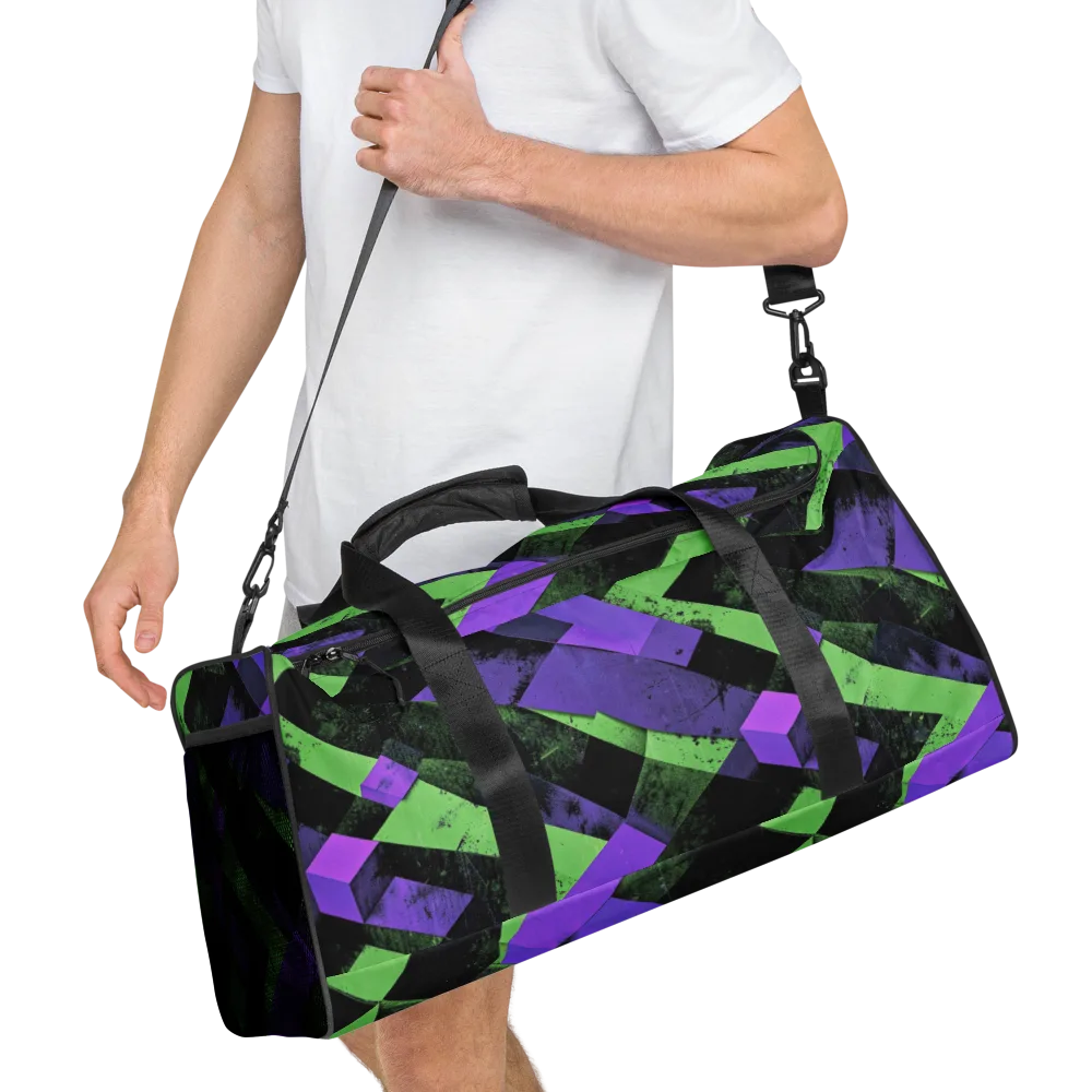 Electric Overlap on Duffle Bag — Right Front