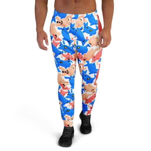 Blue Zoo Parade on a Men's Joggers