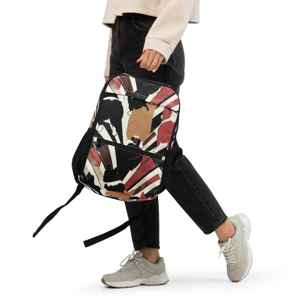 Backstreet Cats on Utility Backpack — Front