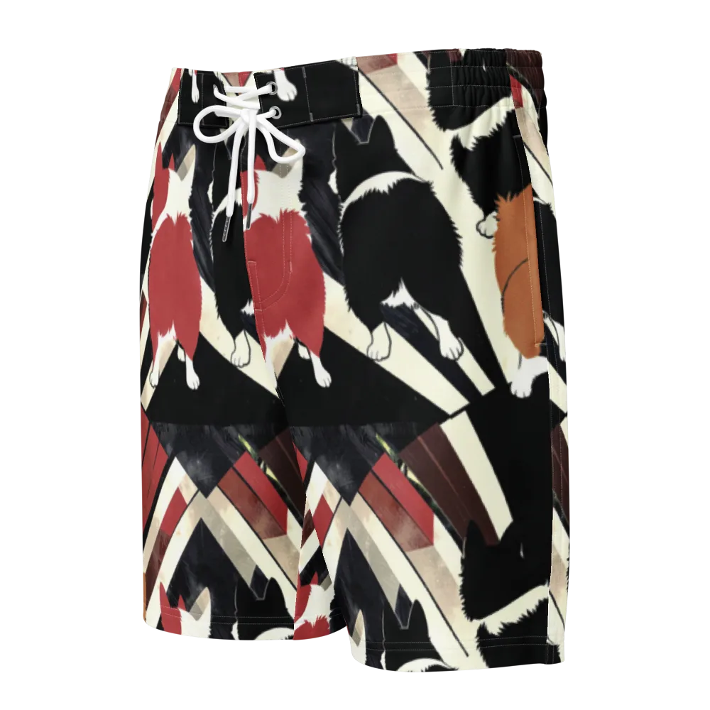 Backstreet Cats on Men's Board Shorts — Front