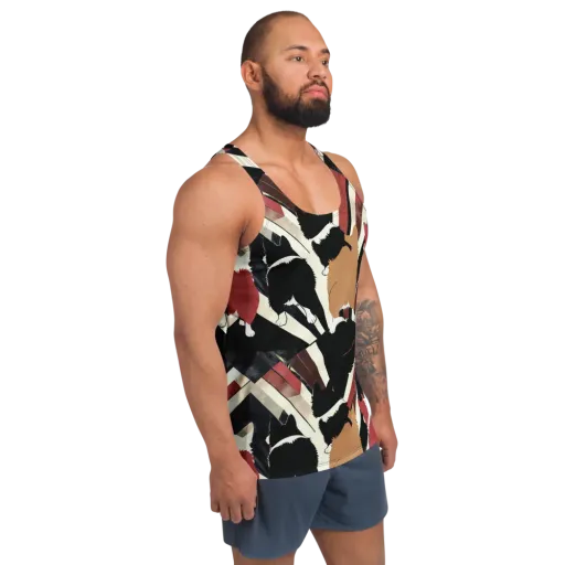 Backstreet Cats on a Men's Tank Top
