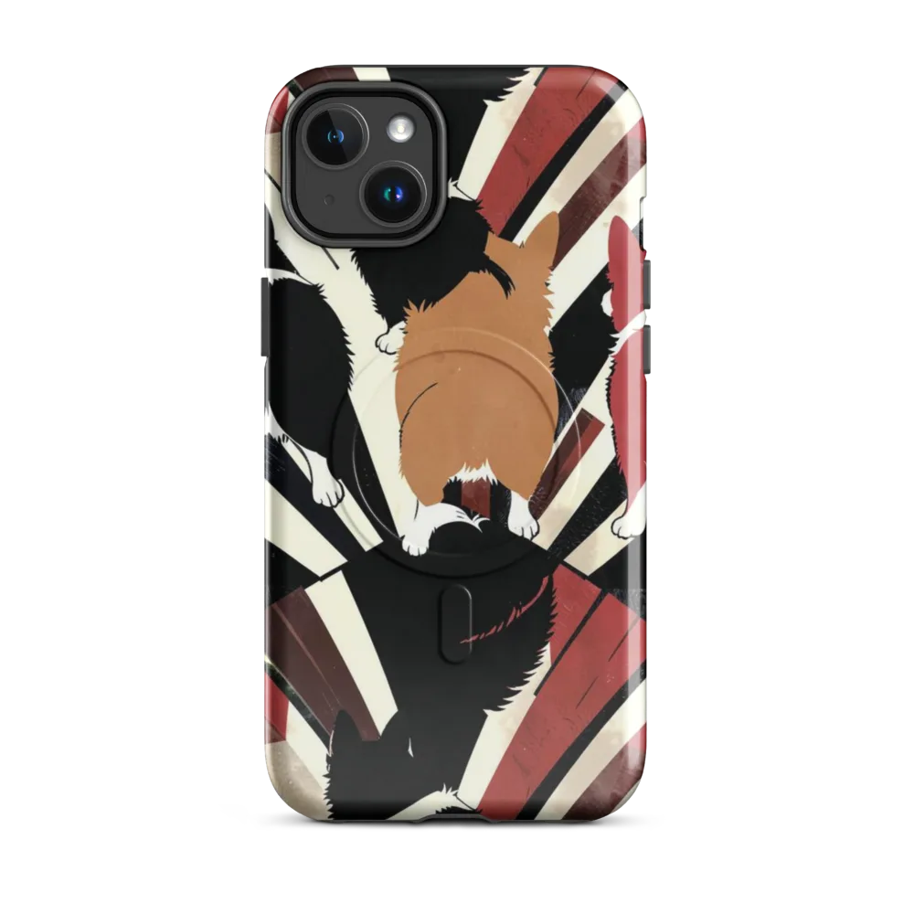 Backstreet Cats on MagSafe Tough Case for iPhone® — Front