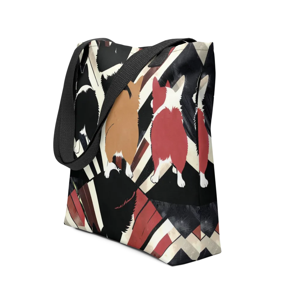 Backstreet Cats on Tote Bag — Front