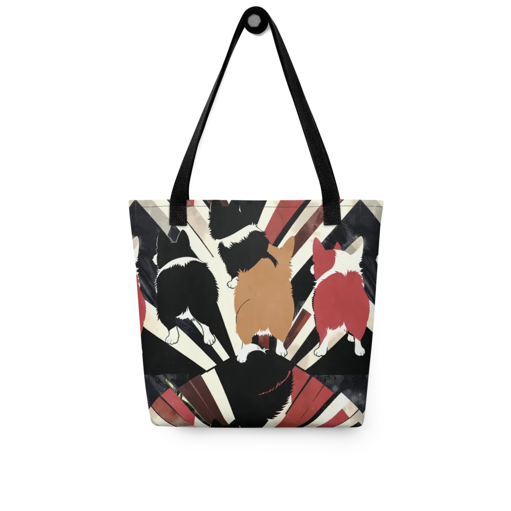 Backstreet Cats on Tote Bag — Front