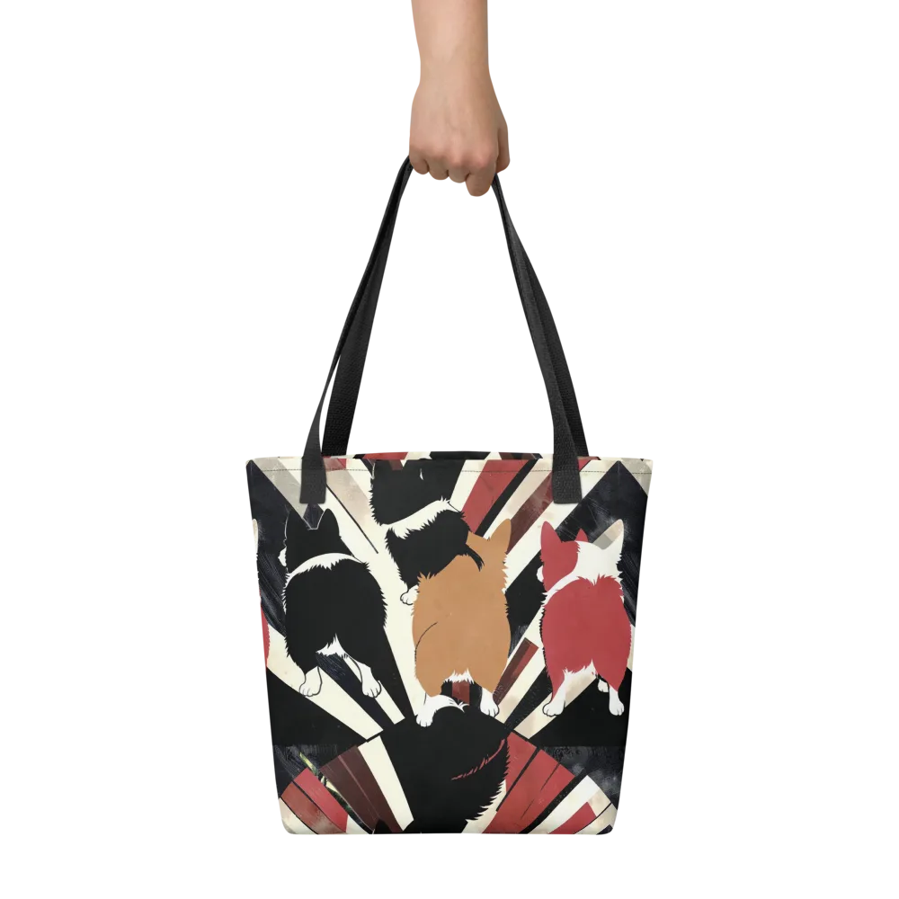 Backstreet Cats on Tote Bag — Front