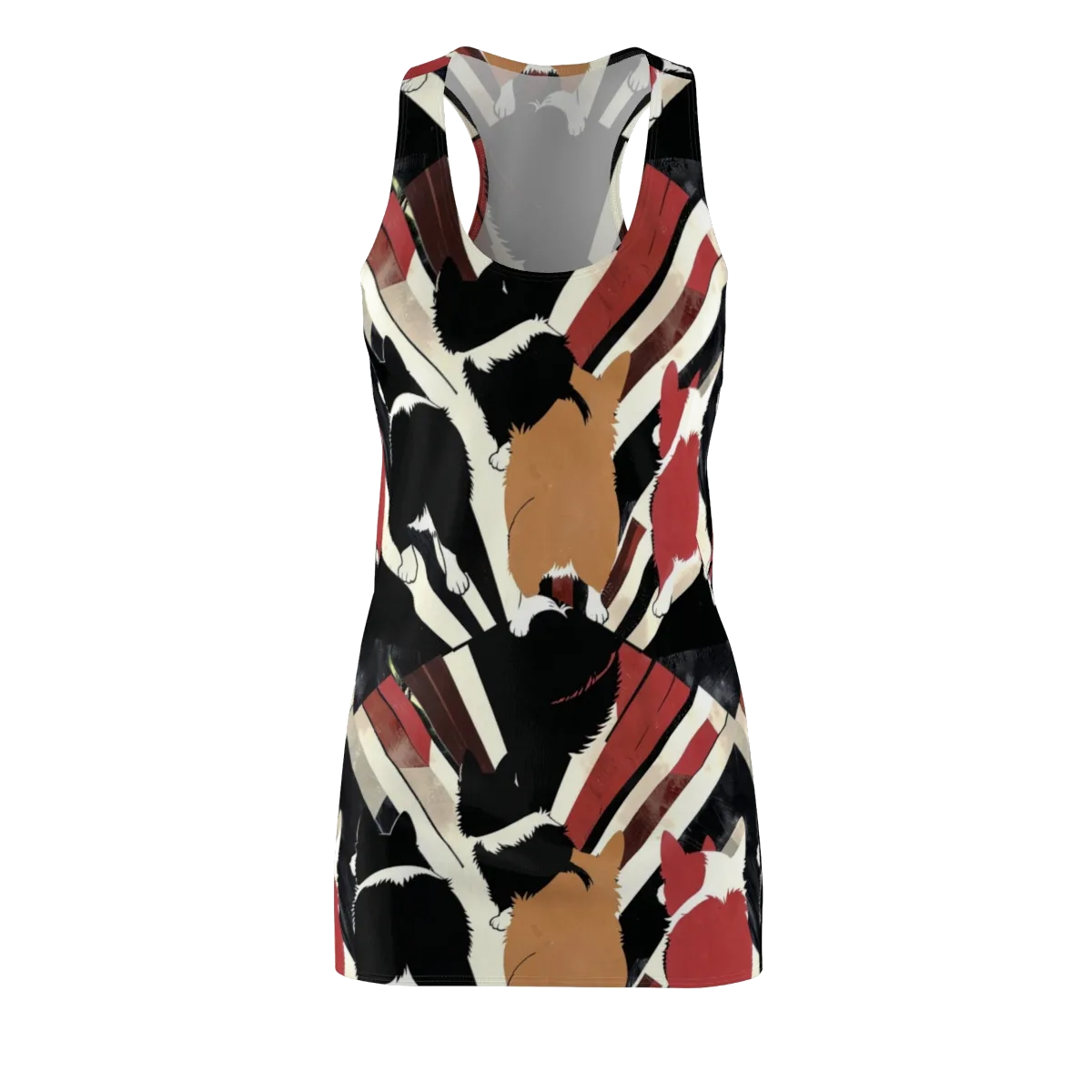 Backstreet Cats on Racerback Dress — Front