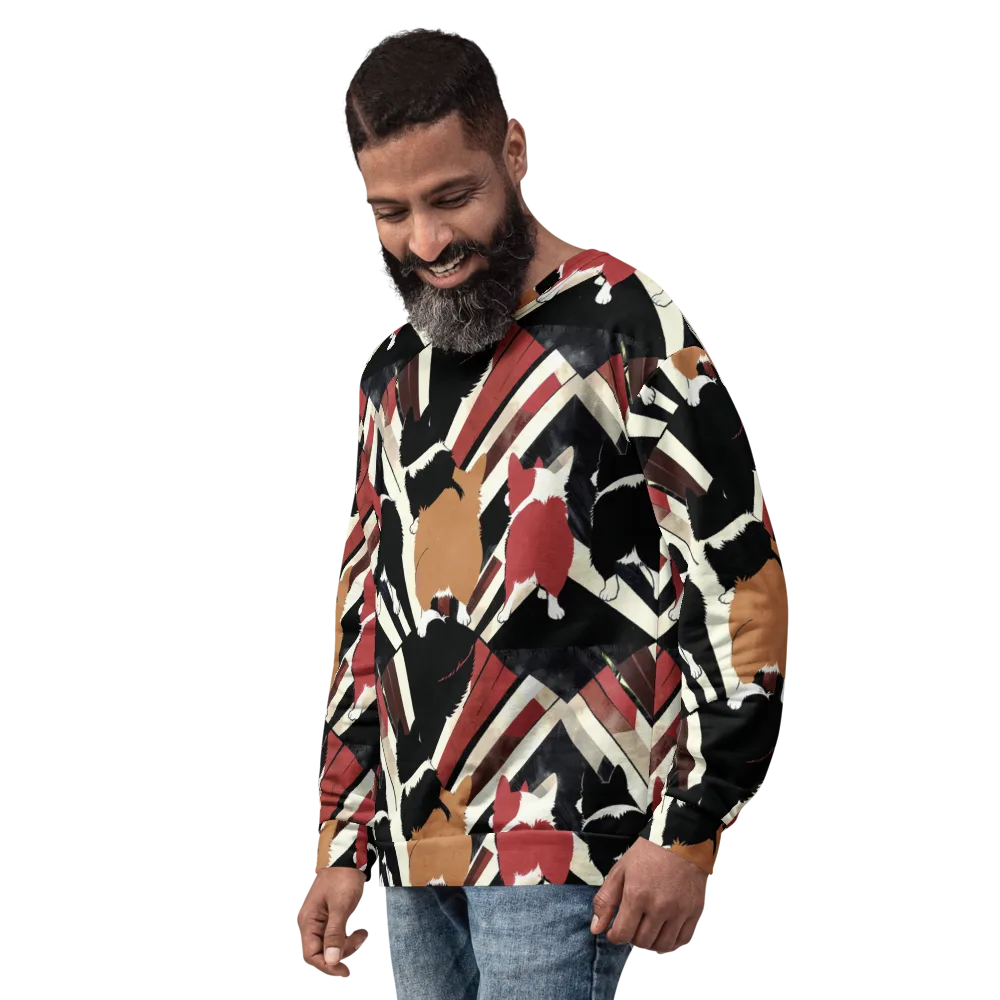 Backstreet Cats on Sweatshirt — Left Front