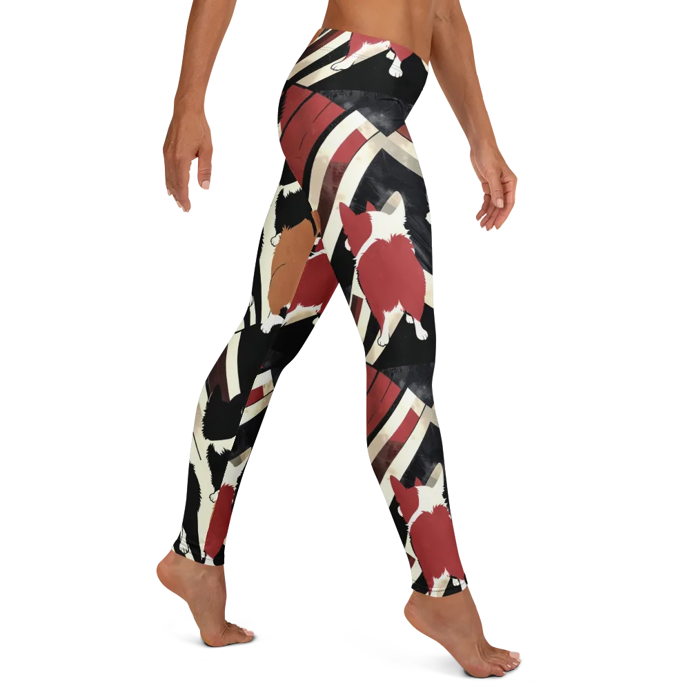 Backstreet Cats on Leggings — Right
