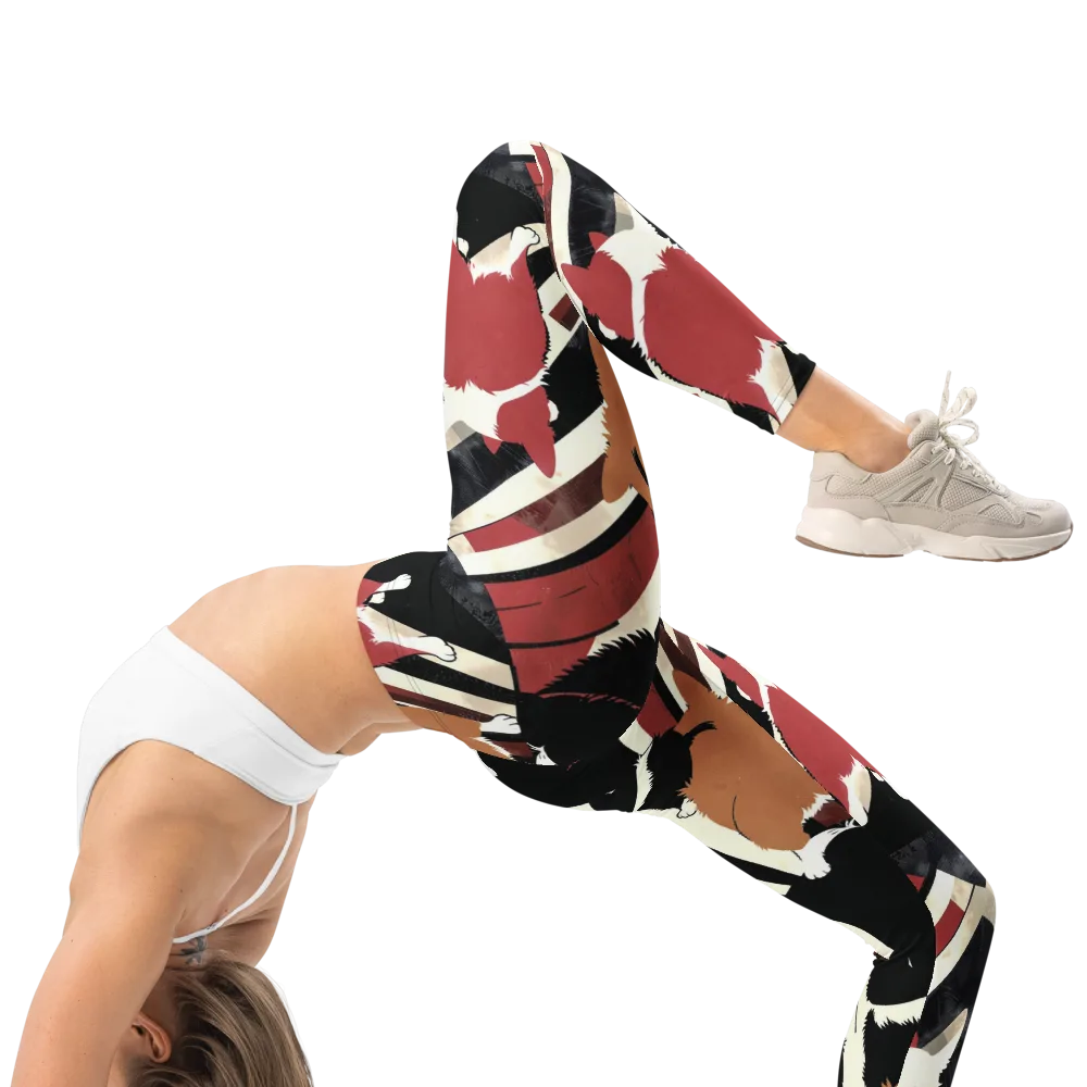 Backstreet Cats on Leggings — Right