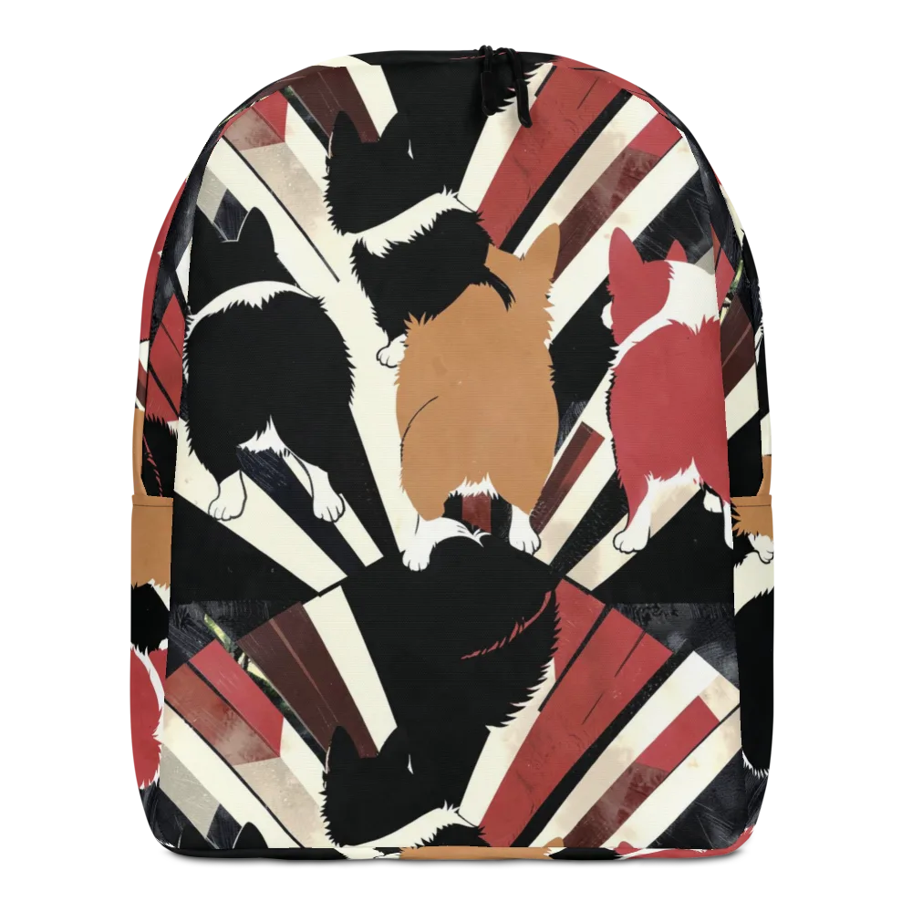 Backstreet Cats on Minimalist Backpack — Front