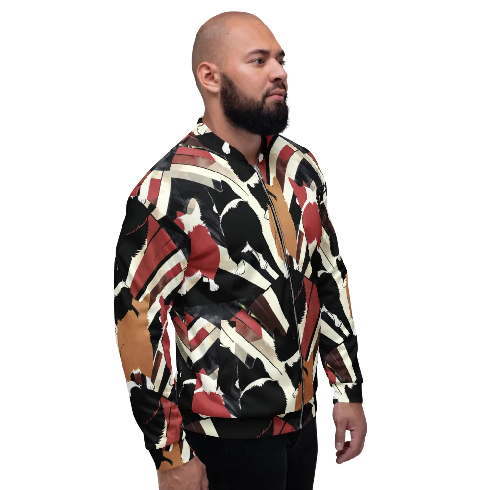 Backstreet Cats on Bomber Jacket — Right