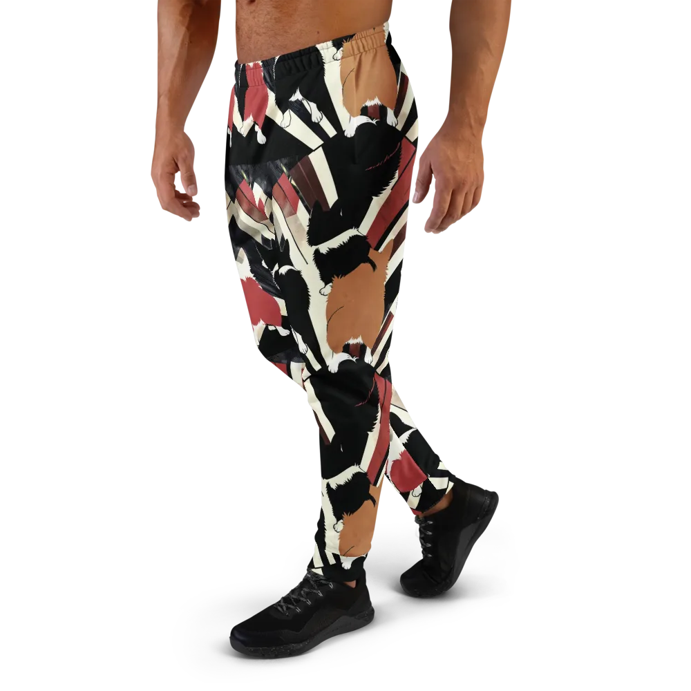 Backstreet Cats on Men's Joggers — Left