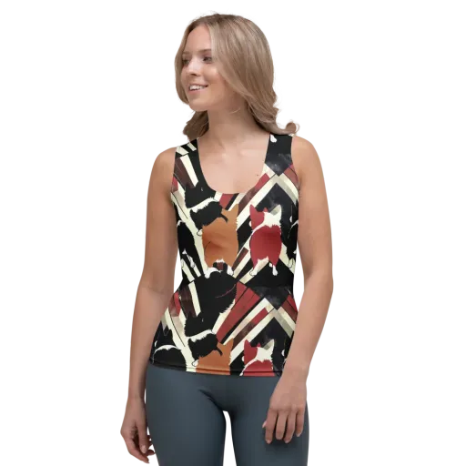 Backstreet Cats on a Women's Tank Top