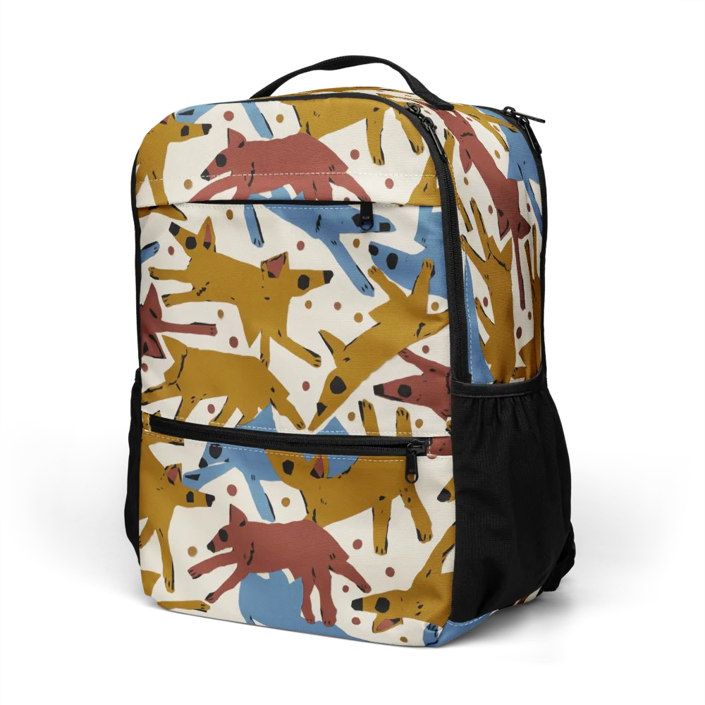 Fox Trot Field on Utility Backpack — Left Front