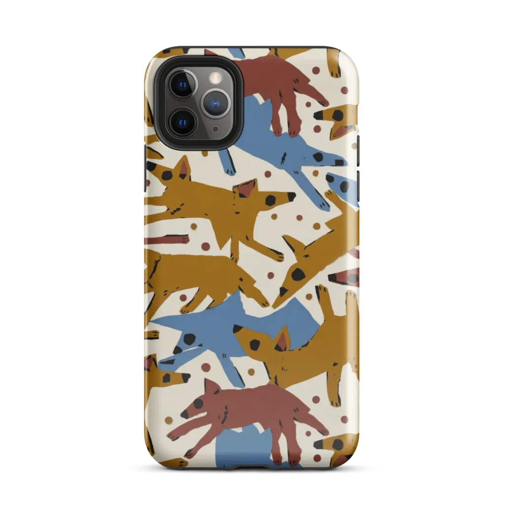 Fox Trot Field on Tough Case for iPhone® — Front