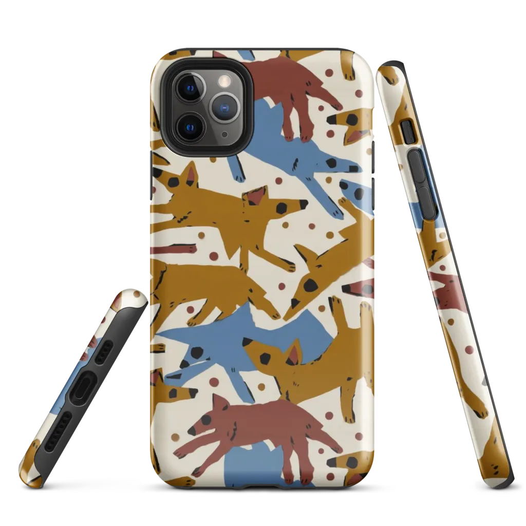 Fox Trot Field on Tough Case for iPhone® — Front